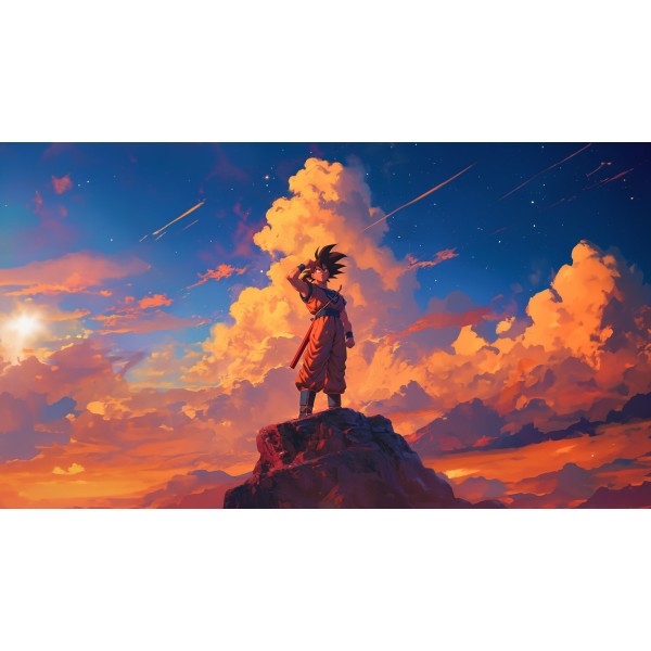Plaque Son Goku normal