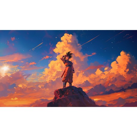 Plaque Son Goku normal